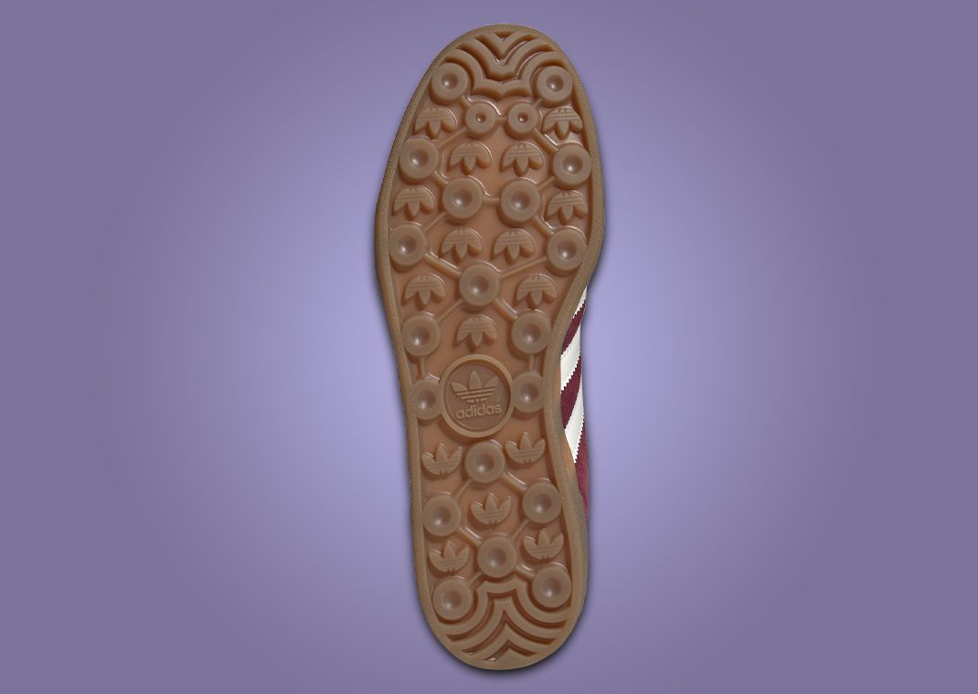 adidas Gazelle Indoor Maroon Outsole