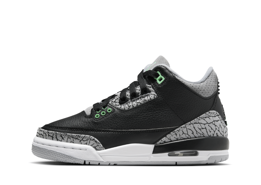 Air Jordan 3 Retro Green Glow (GS)