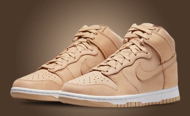 Nike's Dunk High Premium Arrives In A Clean Vachetta Tan Outfit