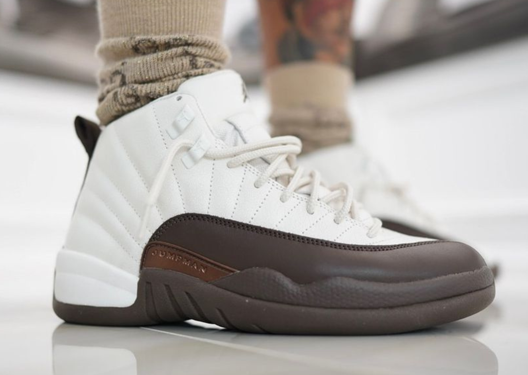 SoleFly x Air Jordan 12 Retro SP White Baroque Brown