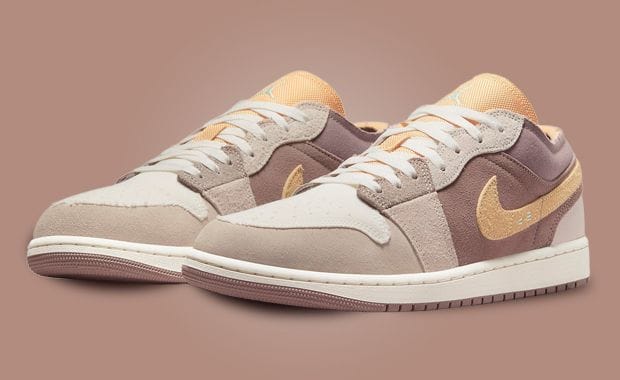 Earthy Tones Take Over The Air Jordan 1 Low SE Craft Taupe Haze