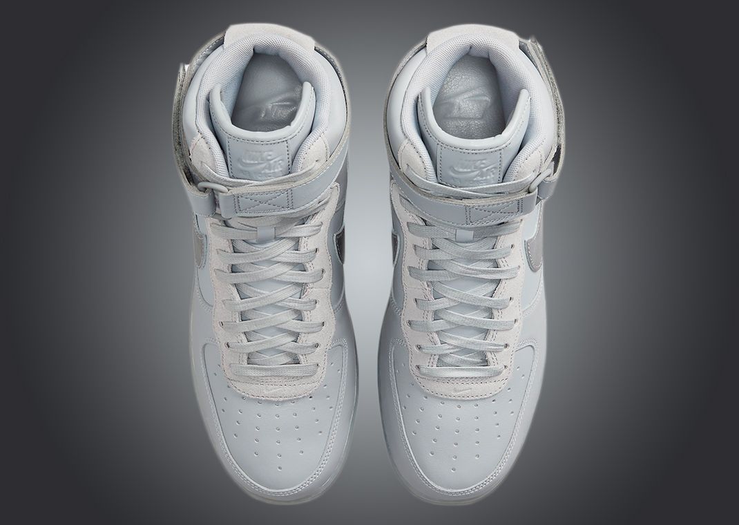 all grey nike high tops