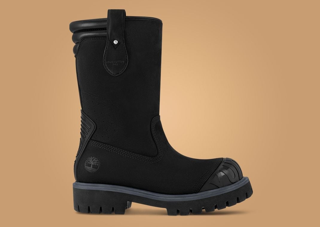 Louis Vuitton x Timberland Mid Boot Black