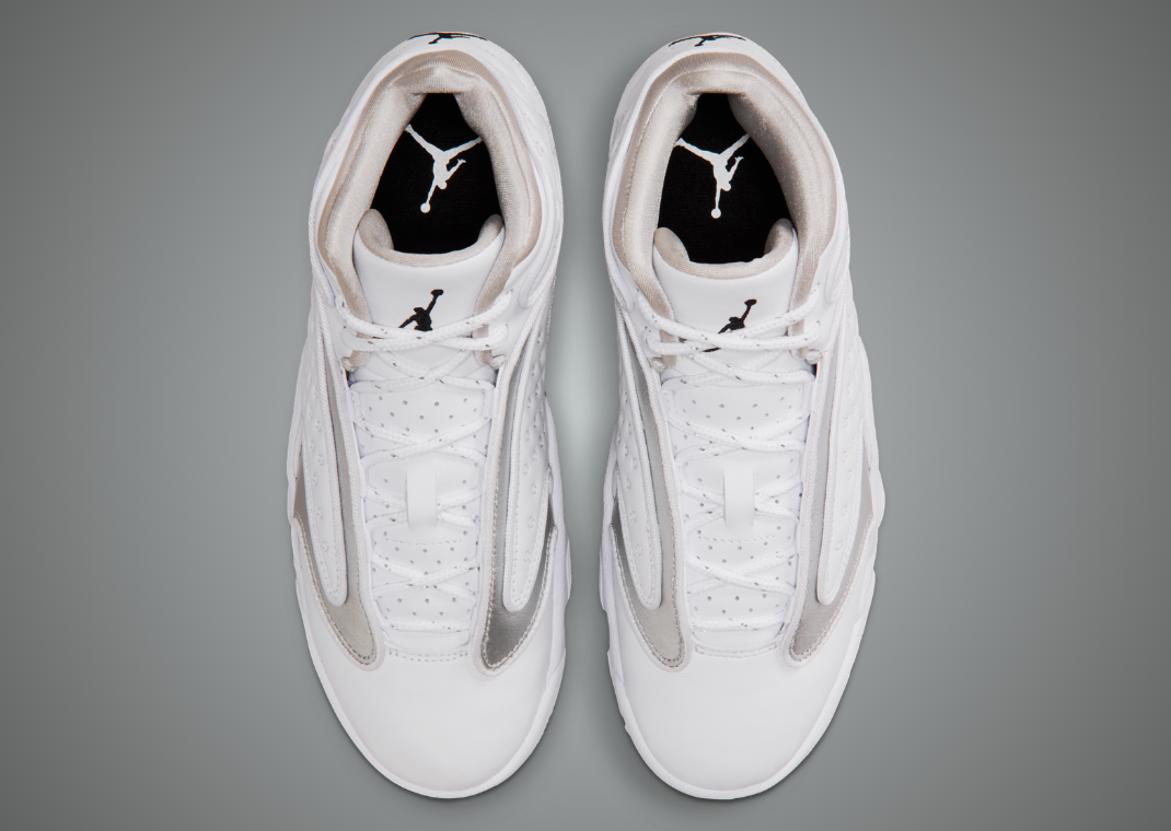 Air Jordan OG White Metallic Silver (W) above