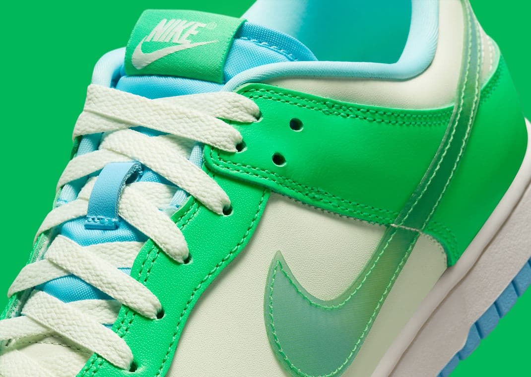 The Nike Dunk Low Green Shock Aquarius Blue Releases Spring 2024