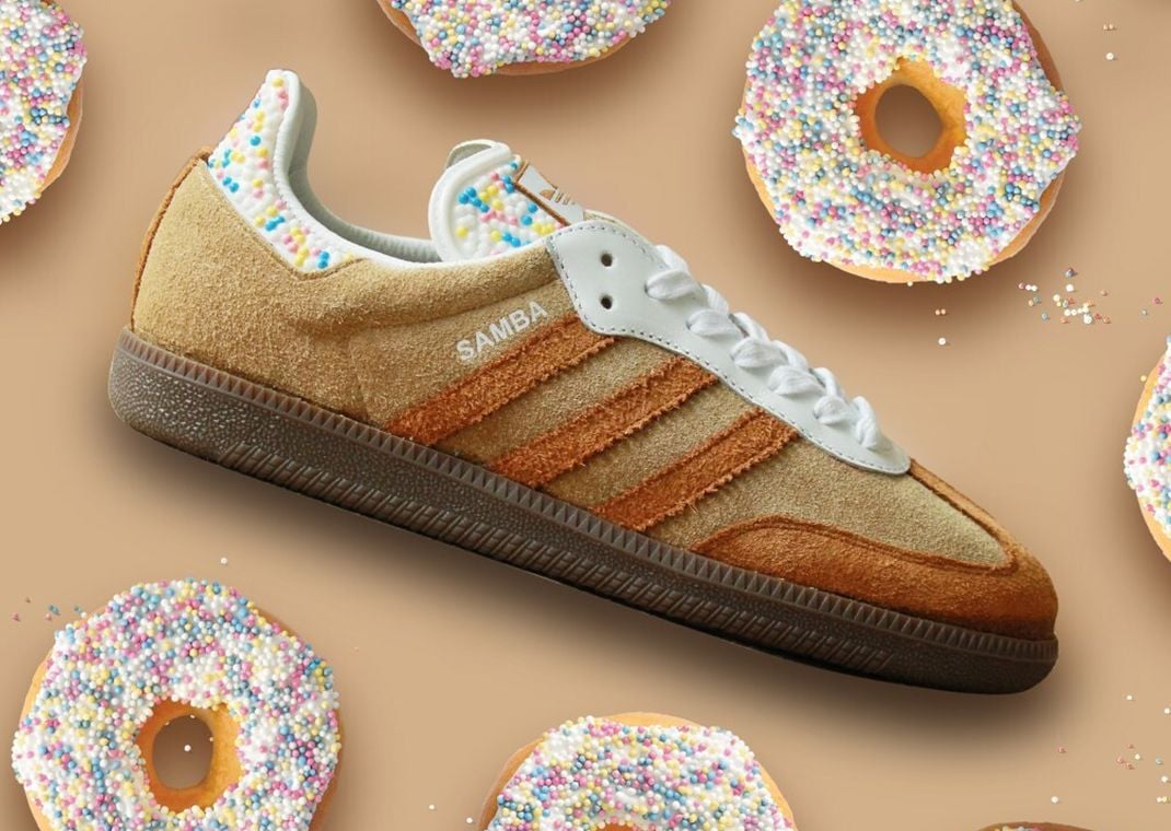 Tim Hortons x adidas Sambas Vanilla Dip