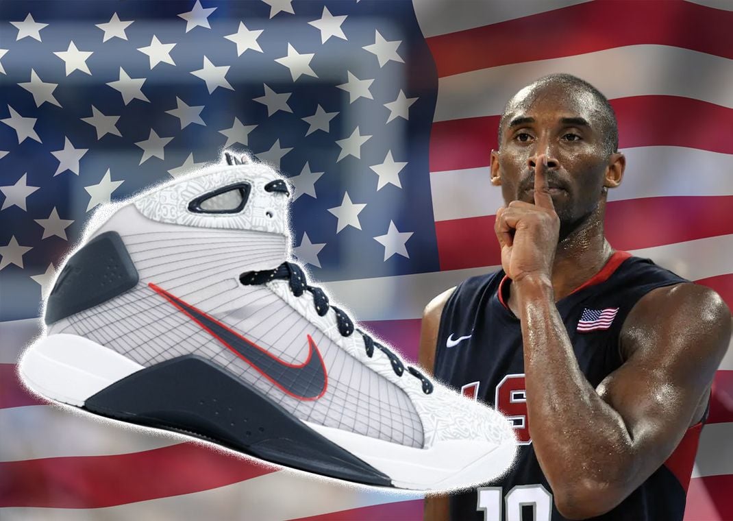 Kobe Bryant in the original Nike Hyperdunk