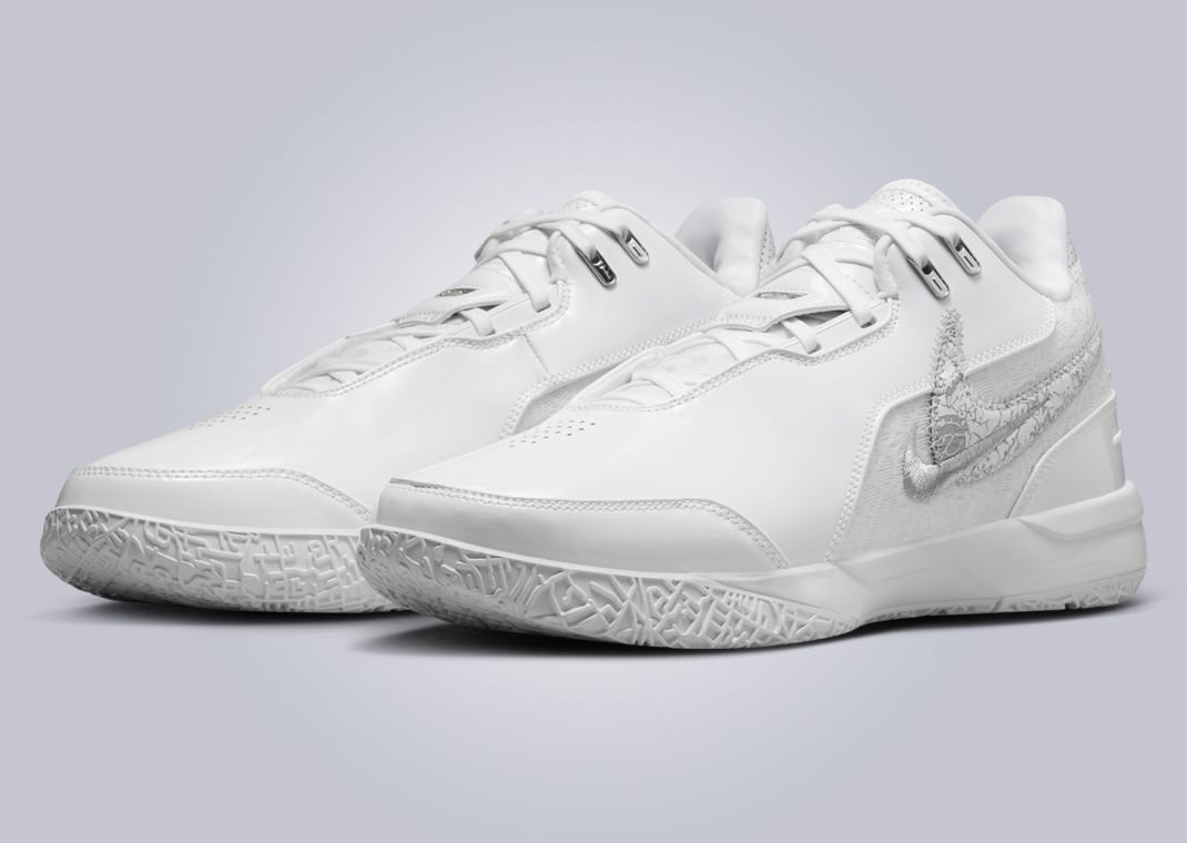 Nike LeBron NXXT Gen AMPD White Metallic Silver