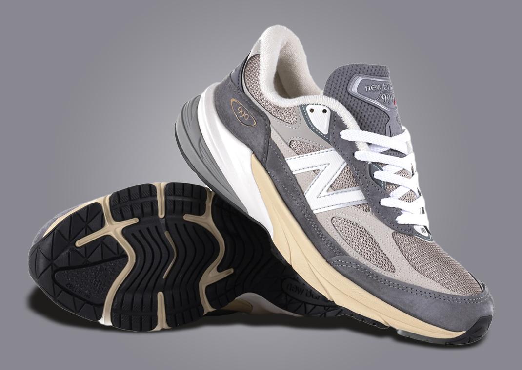 New Balance 990v6 Made in USA Castlerock Moonrock Angle