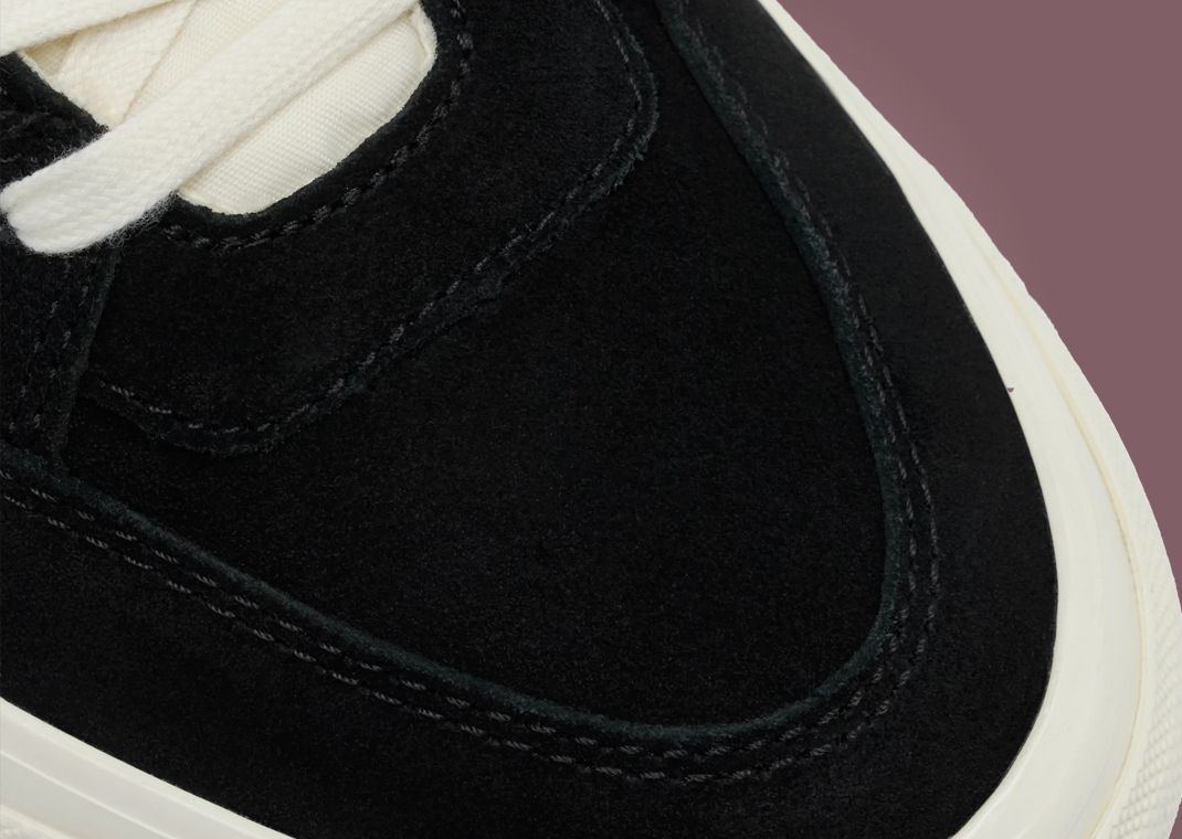 JJJJound x Vans Half-Cab Black White Toe Detail