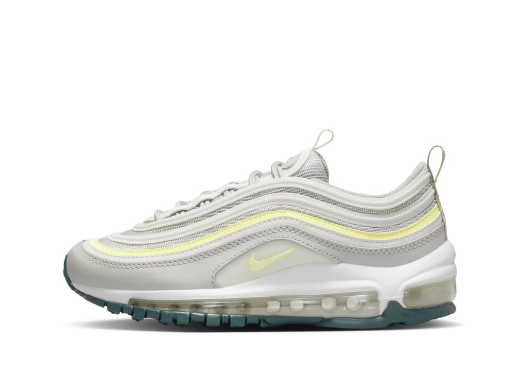 Nike Air Max 97 Light Iron Ore Luminous Green (GS)