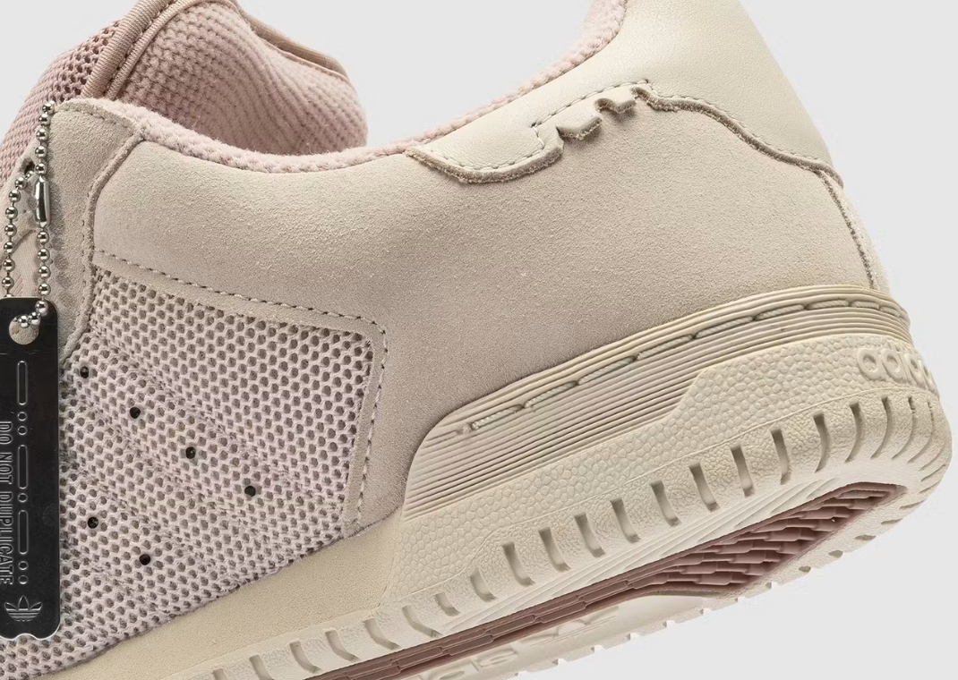 The Whitaker Group x adidas Powerphase Puff Do Not Duplicate Beige - Heel Detail