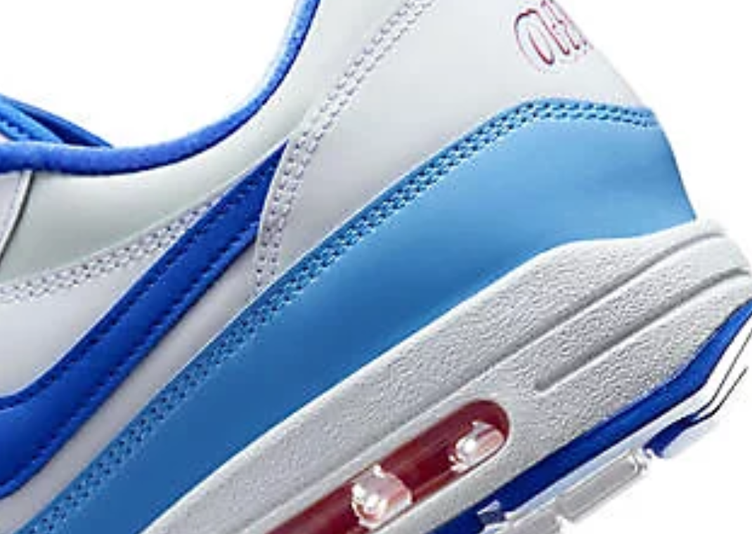 Nike Air Max 1 Braves City Connect - Heel Detail