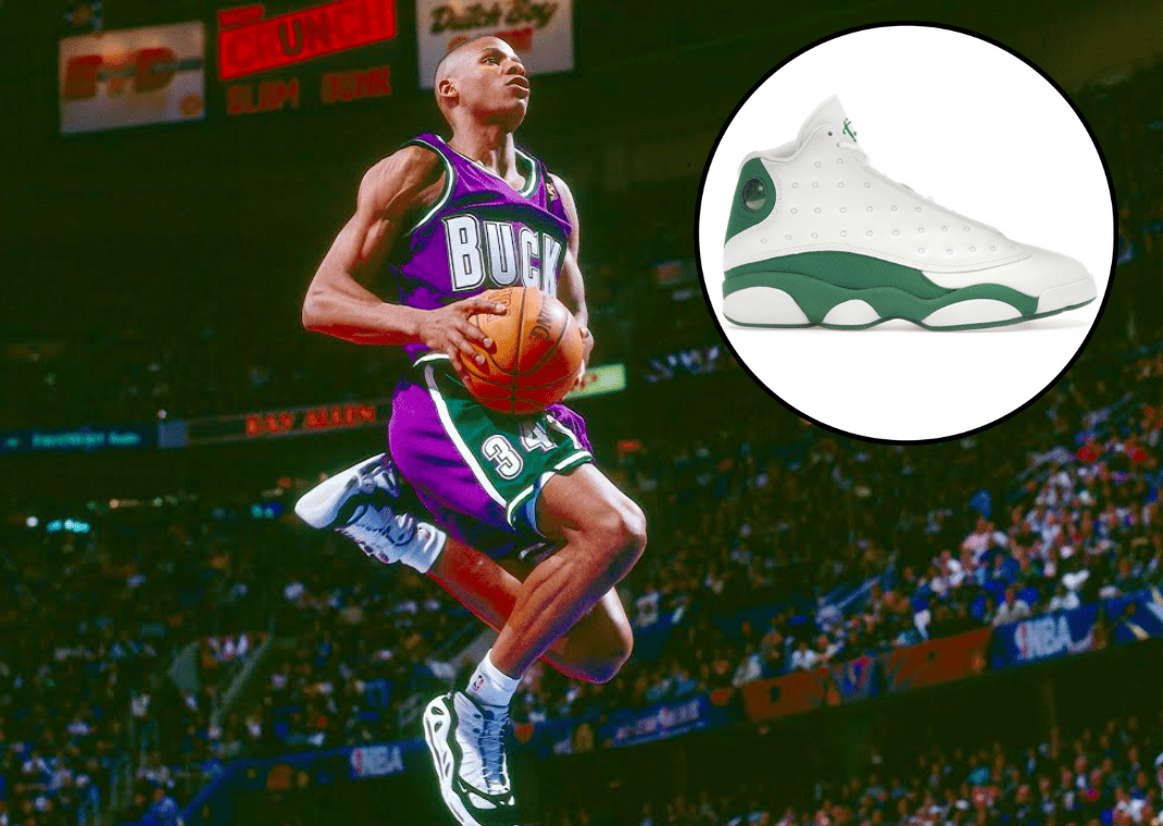 Ray Allen for Team Jordan (Jordan 13 Ray Allen PE)