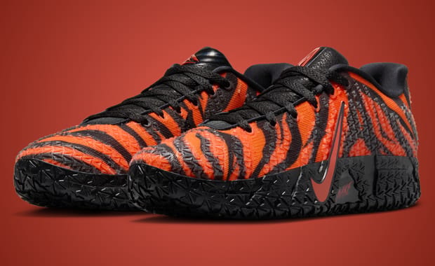 The Nike Ja 3 Goes Beast Mode with the Animal Pack Tiger Colorway