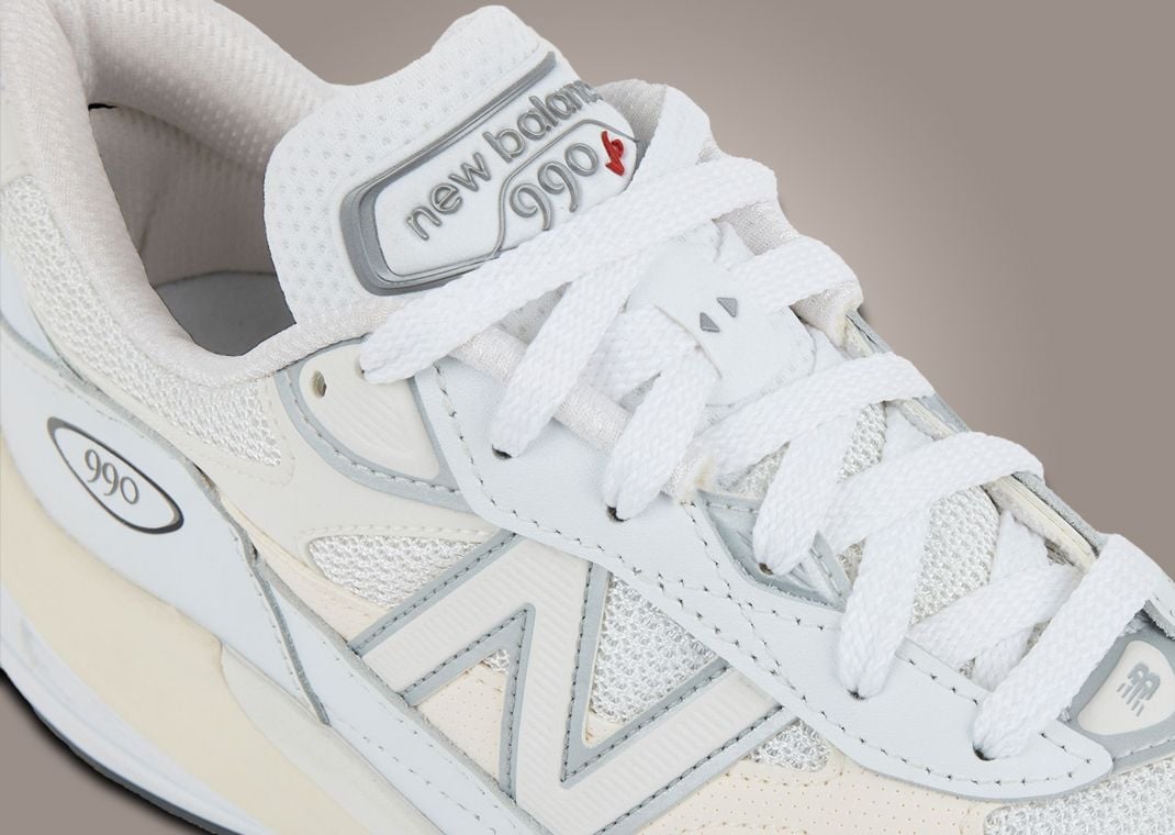 New Balance 990v6 Made in USA White Sea Salt