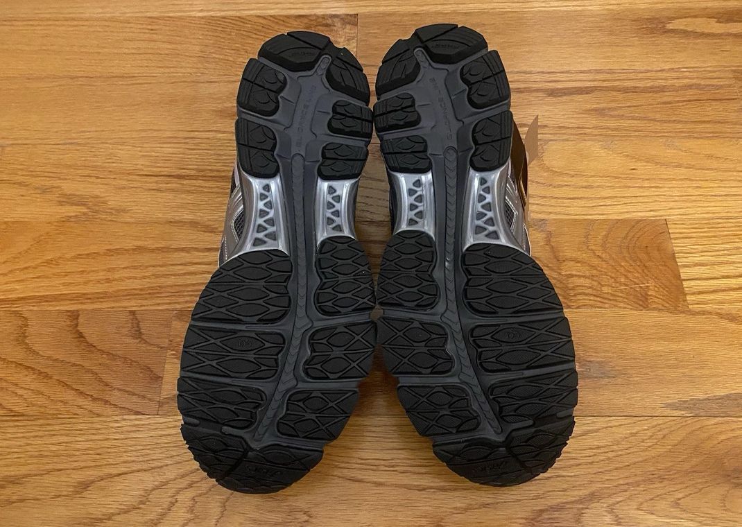 Kith x Asics Gel-Kayano 12.1 Tornado Pure Silver Outsole