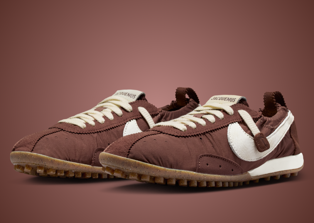 Jacquemus x Nike Moon Shoe SP Fauna Brown (W) - Angle