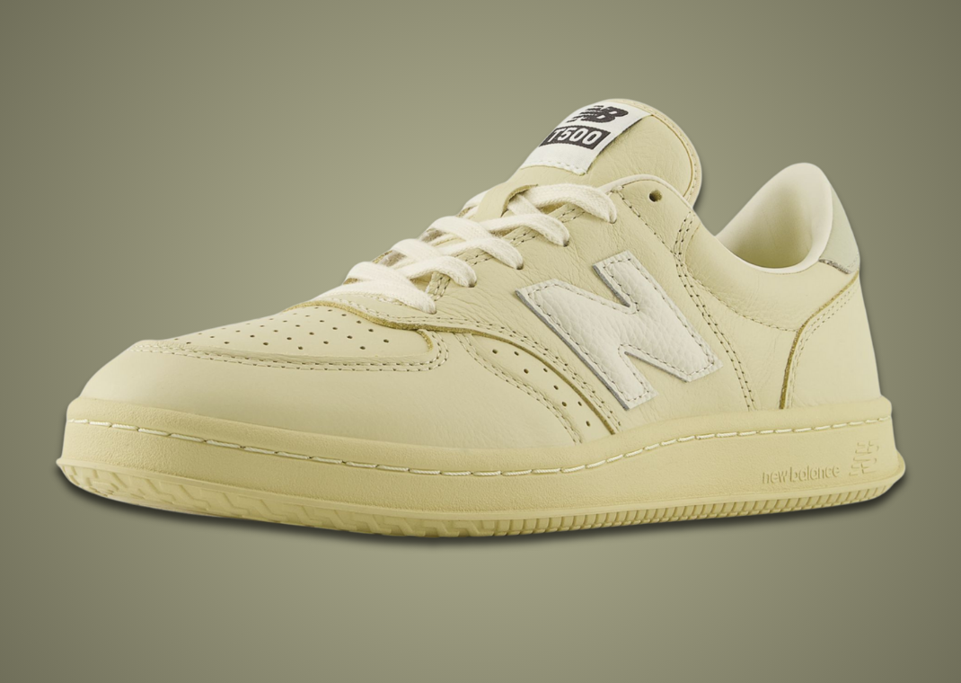 AURALEE x New Balance T500 Vintage Ivory - Angle