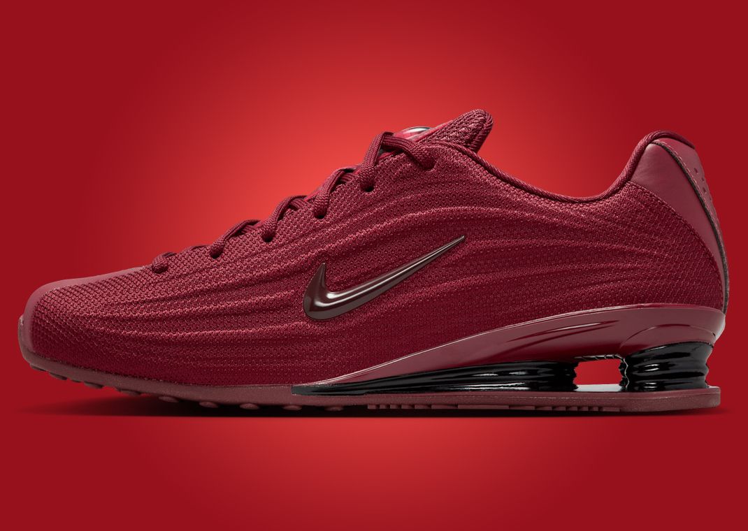 Nike Shox Z Dark Team Red Lateral