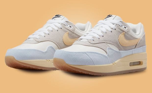 Light Bone Accents This Nike Air Max 1 Crepe