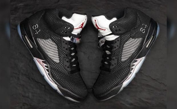 Detailed Look At Mark Wahlberg's Air Jordan 5 Retro Transformers Looksee Sample