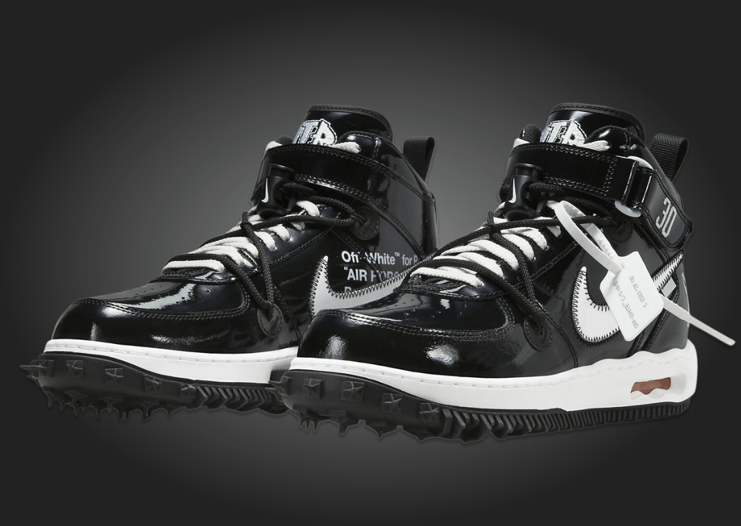 Off-White x Nike Air Force 1 Mid Sheed “Black White”