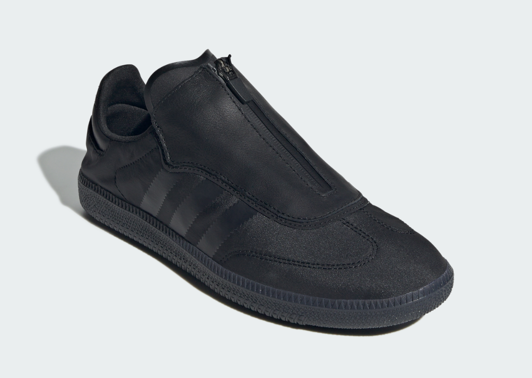 adidas Samba Decon Zipper Core Black Angle