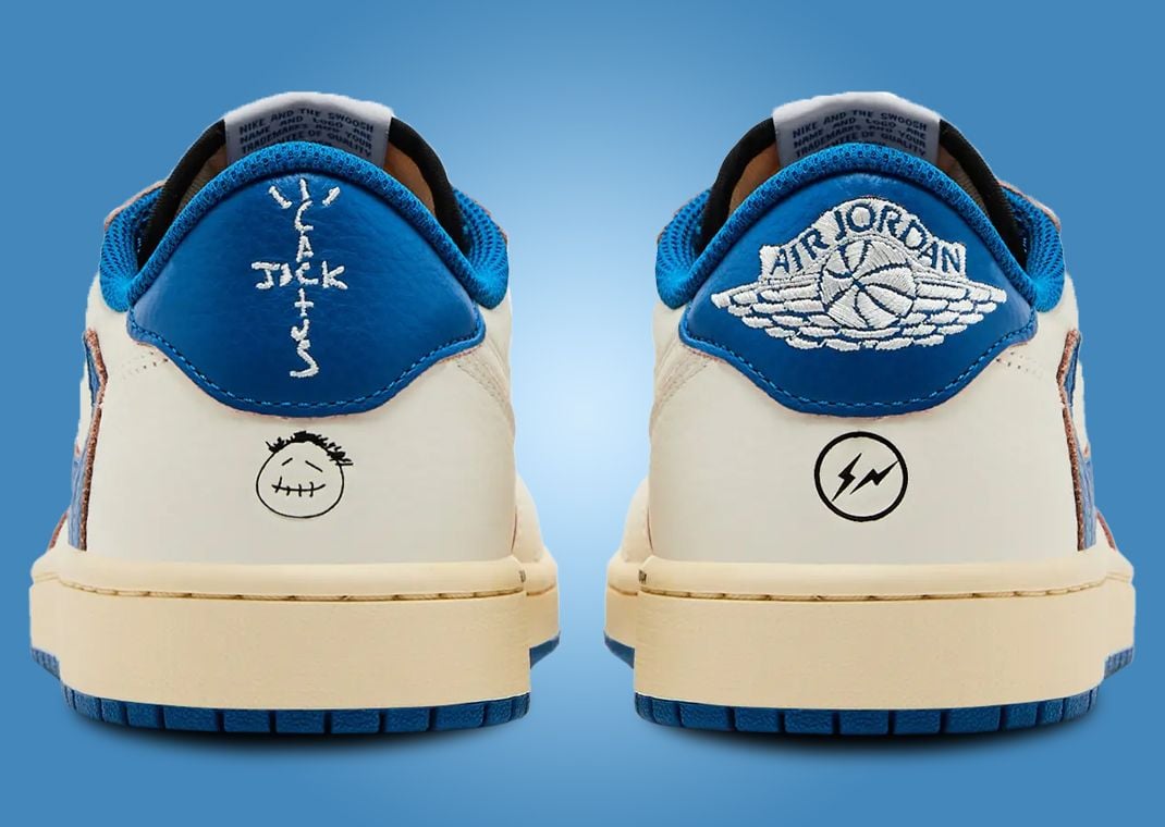 Travis Scott x fragment design x Air Jordan 1 Low