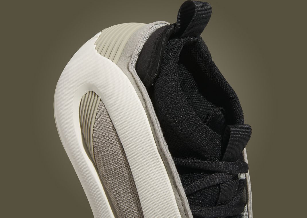 adidas Harden Vol. 8 Feather Grey Ivory Heel