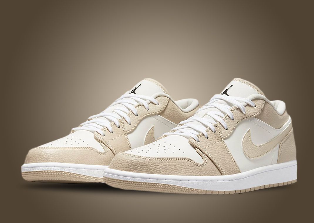 Air Jordan 1 Low White Tan