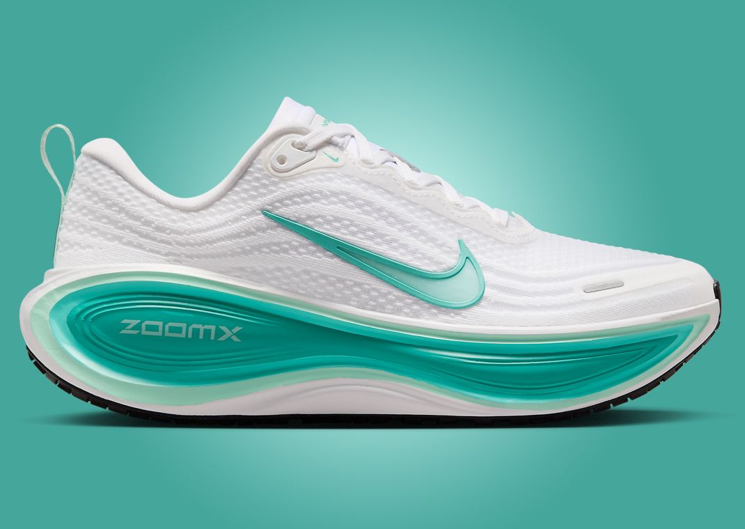 Nike Vomero Plus White Bleached Turquoise (W) Lateral