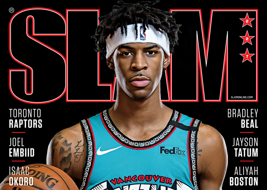 Ja Morant's SLAM cover from 2020