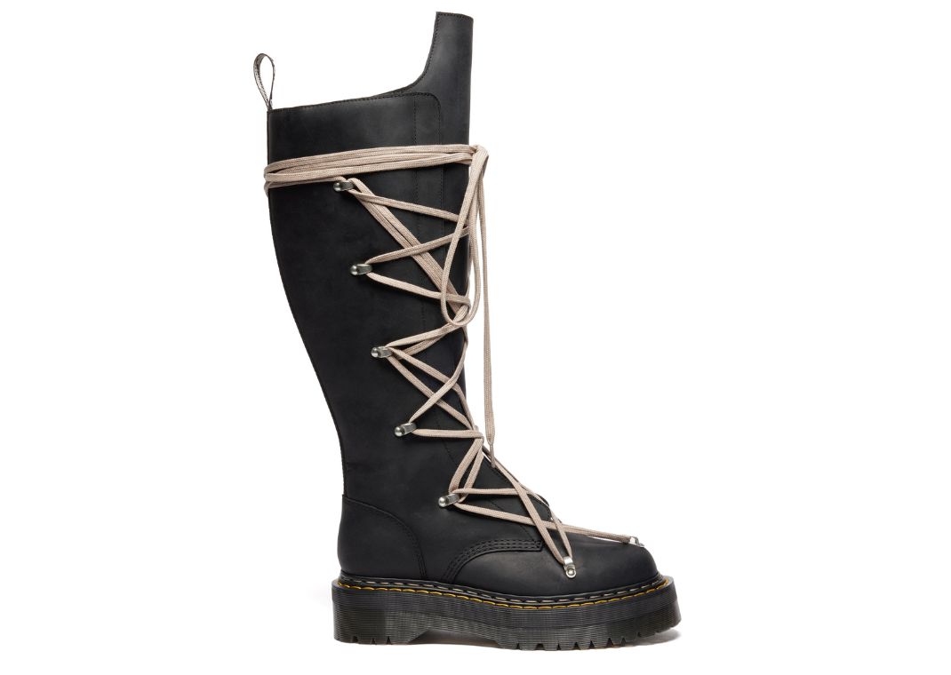 Rick Owens x Dr. Martens 1B60 Pentalace - Lateral
