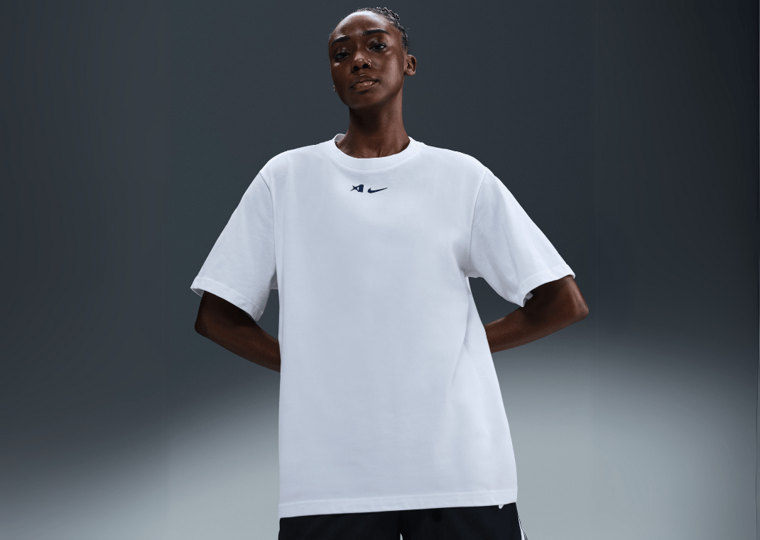 A'ja Wilson Women's Loose Short-Sleeve T-Shirt White