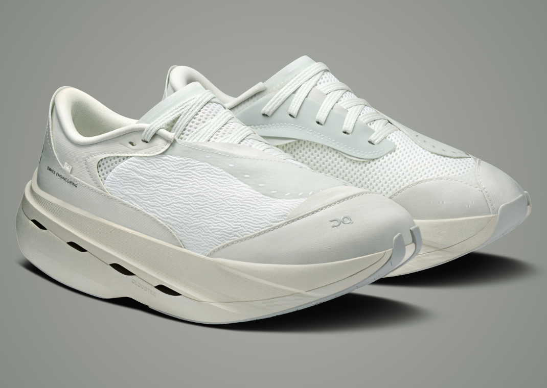 PAF x On Cloudboom Volt White - Angle
