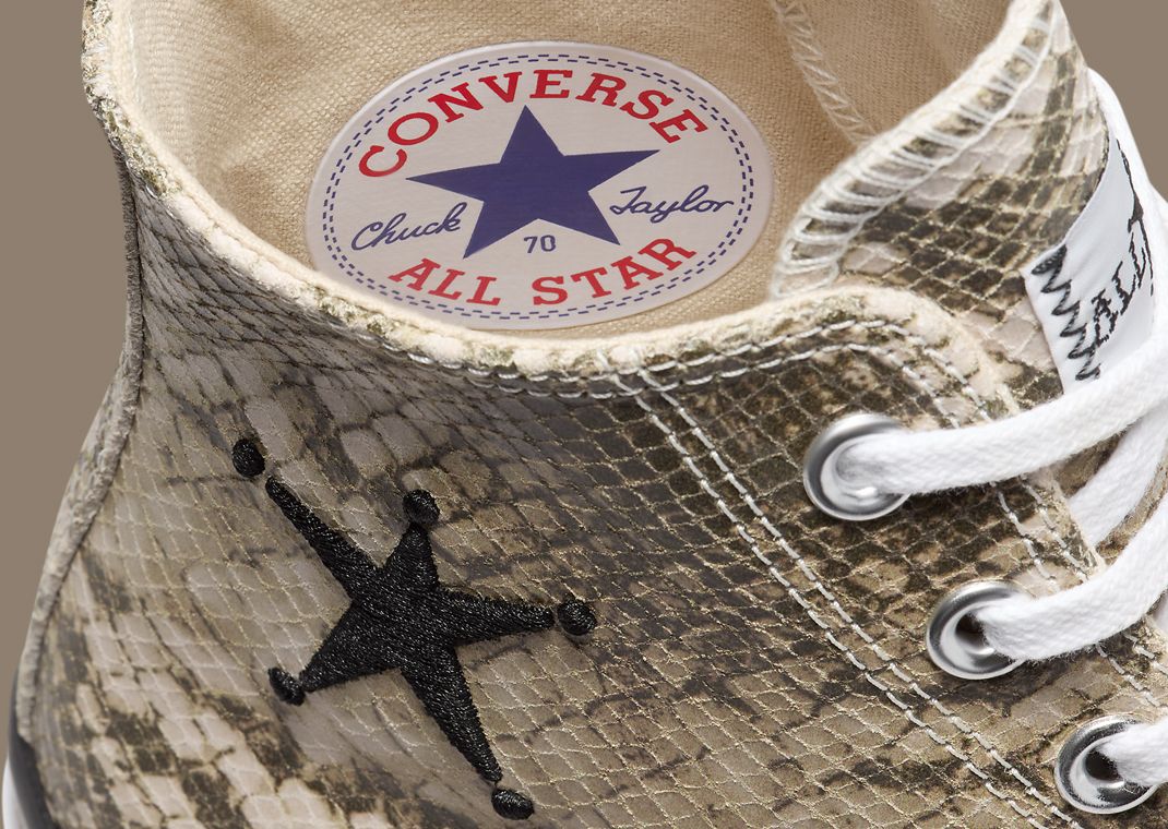 The Stussy x Converse Chuck 70 Snakeskin Releases October 2024