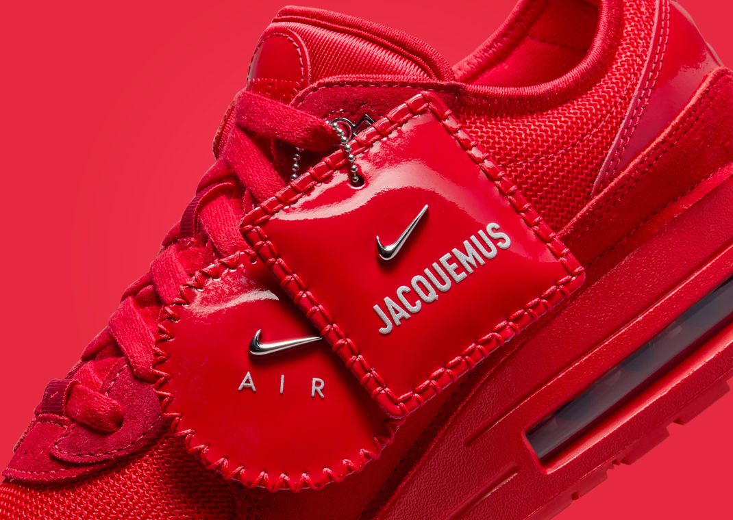 Jacquemus x Nike Air Max 1 '86 OG Dark Red (W) Detail