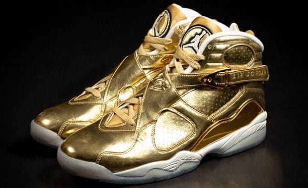 A Golden OVO x Air Jordan 8 Sample Appears