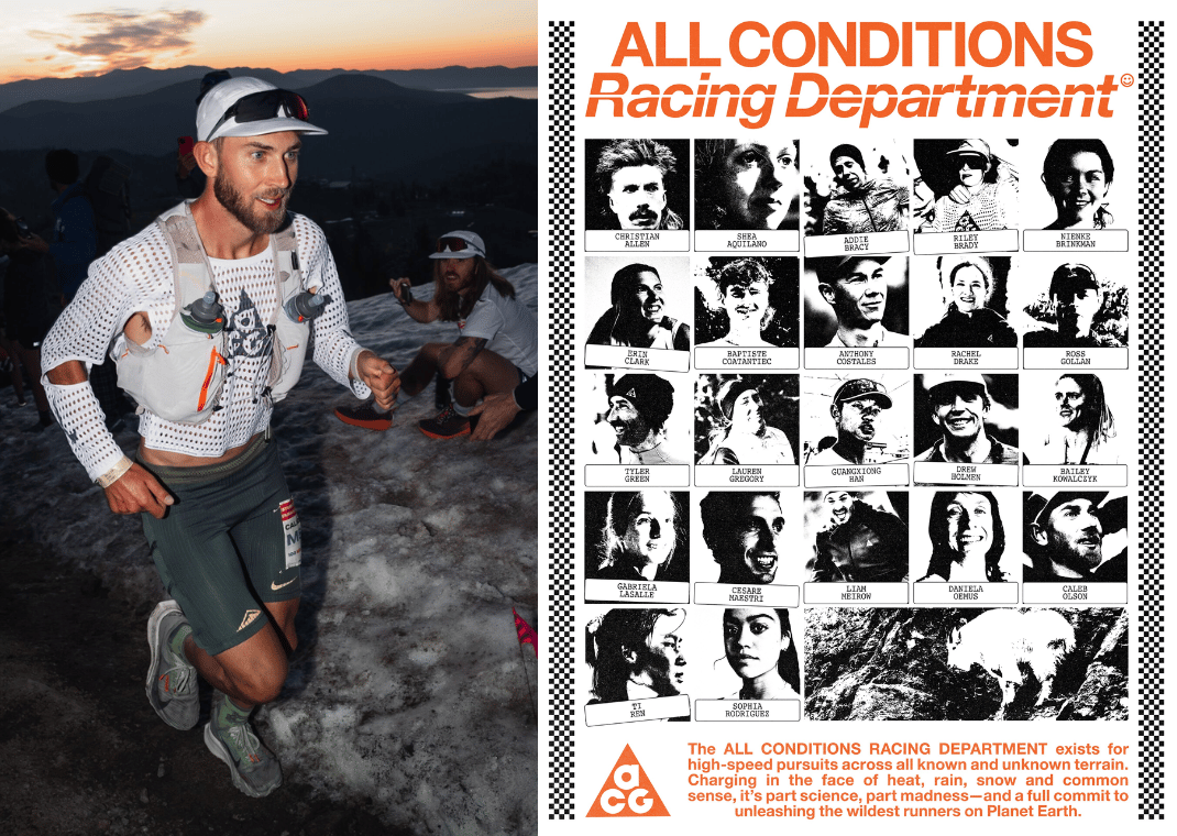 Nike ACG All Conditions Racing Department Roster