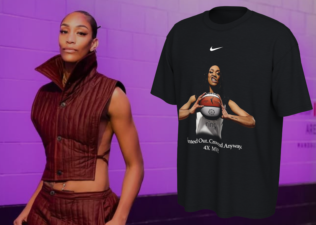 A'ja Wilson MVP Shirt Nike