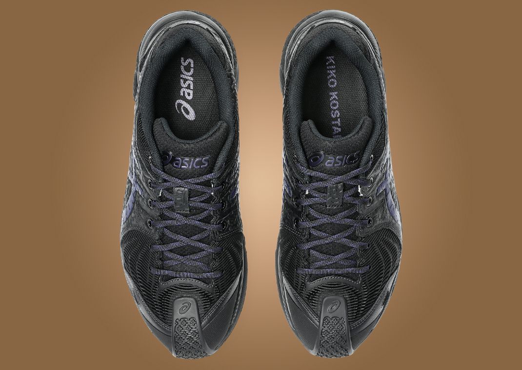Kiko Kostadinov x Asics Gel-Kiril 3 Black Navy Top