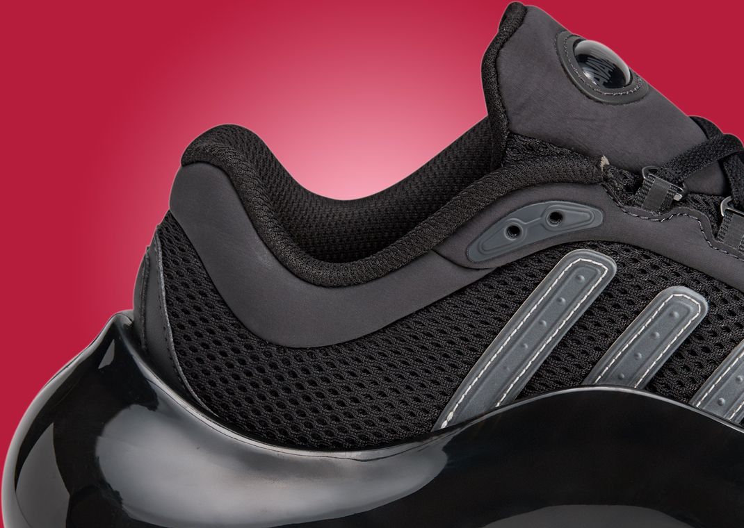 AVAVAV x adidas Moonrubber Megaride Black (W) Detail