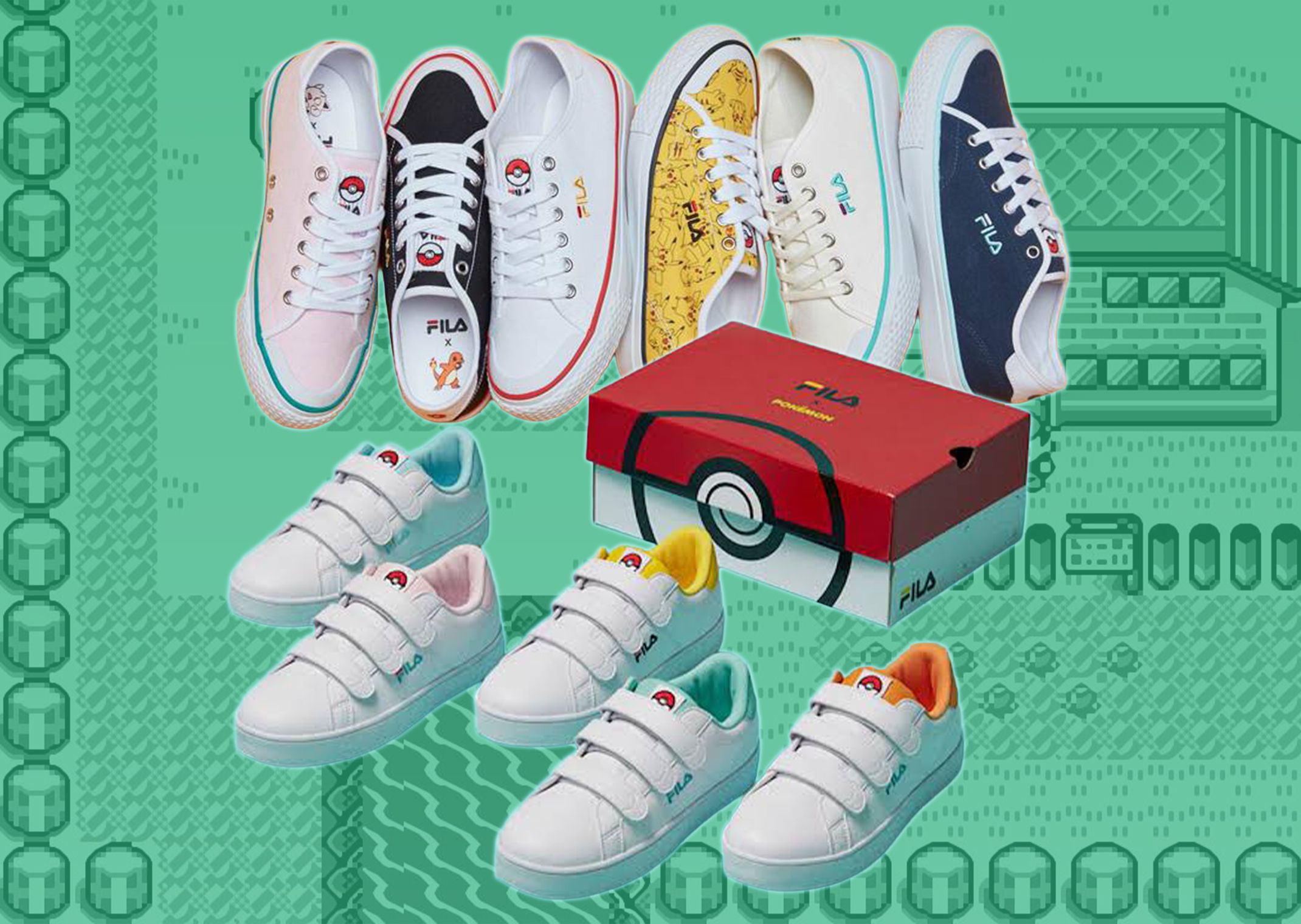 Pokemon x Fila Korea