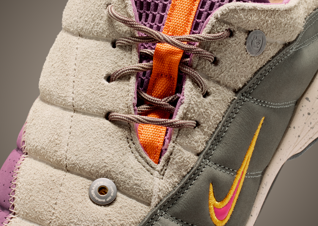 Kids of Immigrants x Nike T90 Mule Khaki - Detail