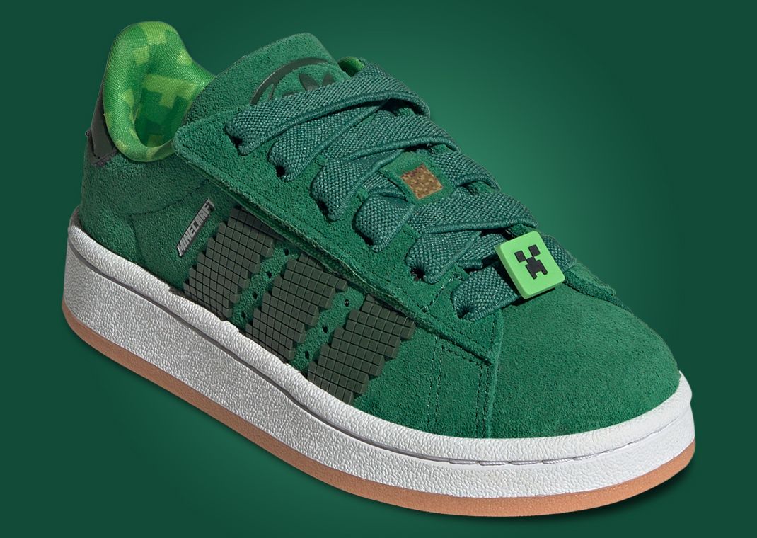 Minecraft x adidas Campus 00s Creeper Angle