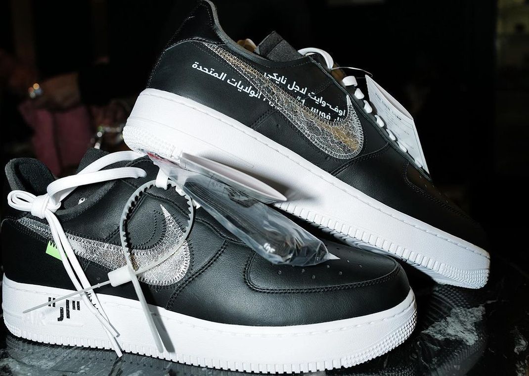 Off-White x Nike Air Force 1 Low Arabic Text