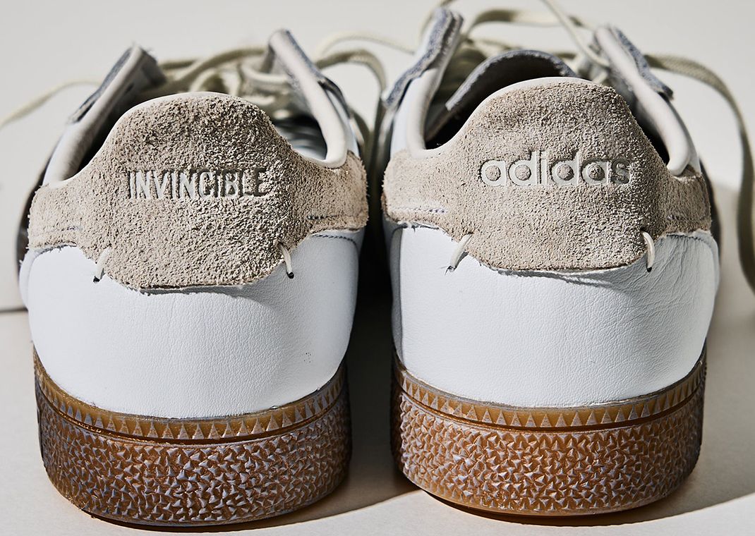Invincible x adidas Handball Spezial White Heel