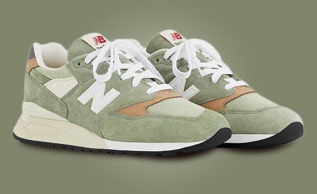 New Balance 998 Made in USA Olive Incense - U998GT