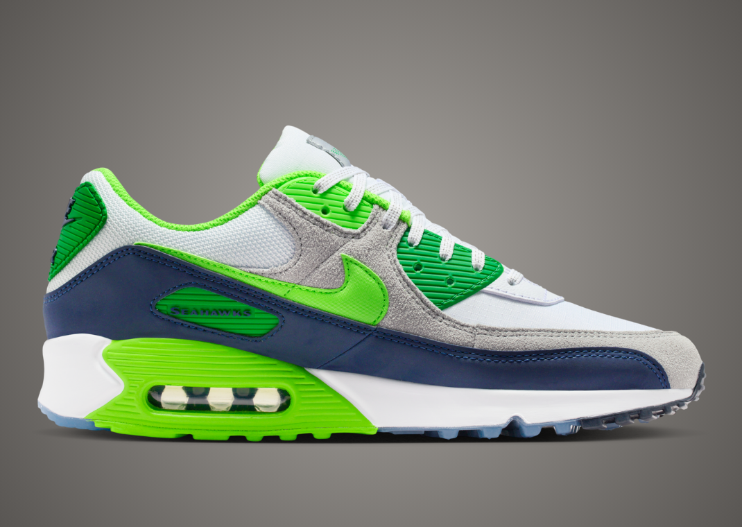 NFL x Nike Air Max 90 Seahawks Medial
